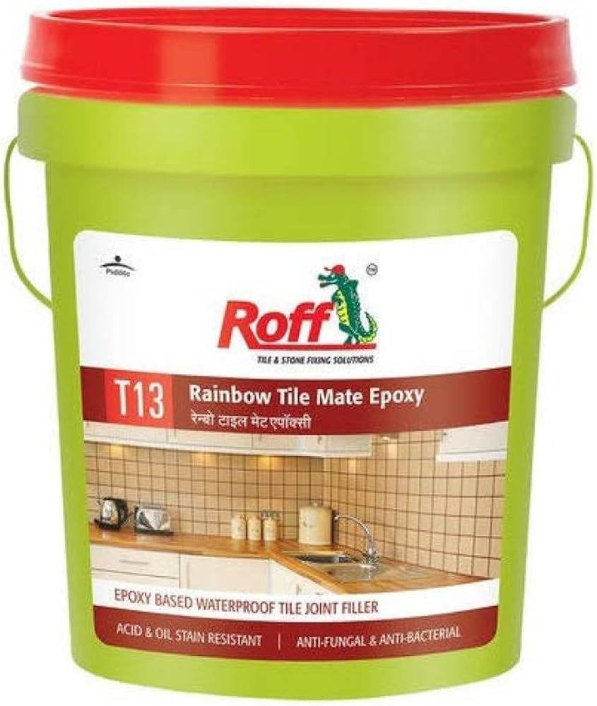 Roff T13 Rainbow Tile Mate Epoxy Grout, 5 Kg