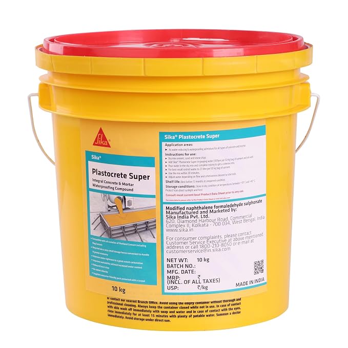 Sika Plastocrete Super Waterproofing Admixture 10 kg